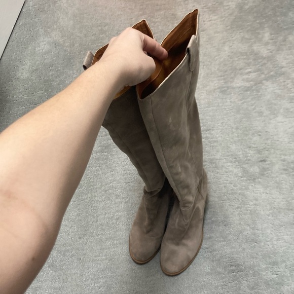 Noted Character Taupe Knee High Boots - Picture 7 of 10